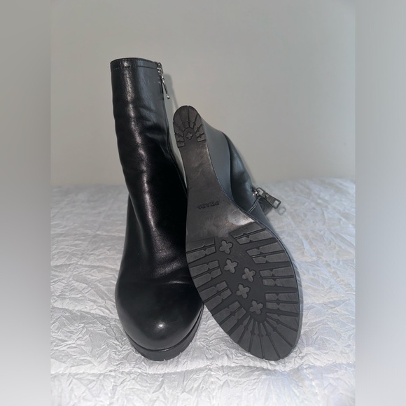 Prada High Top Wedge Heels - Picture 3 of 4